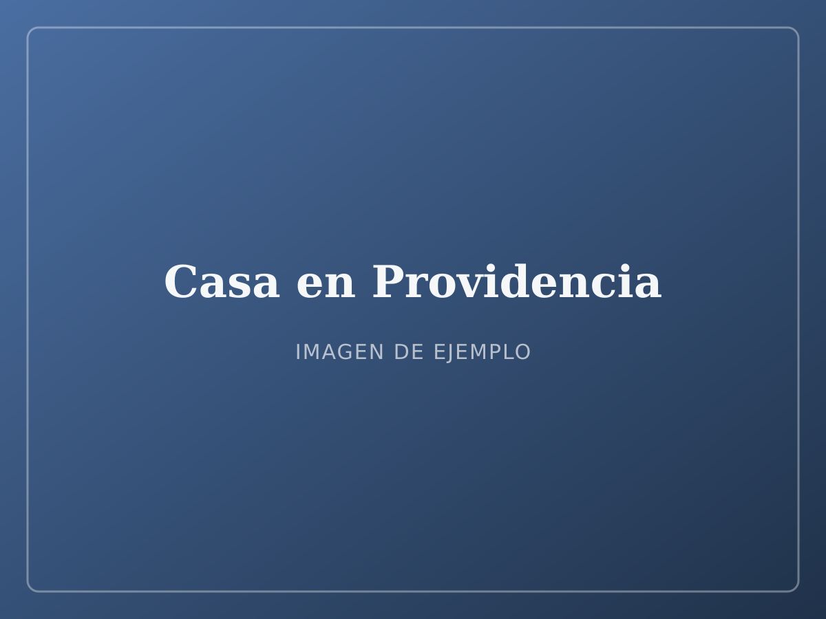 Fachada de la casa